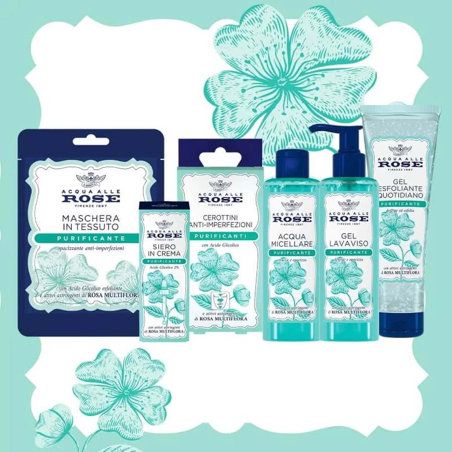 Apă de trandafiri – Gel de curățare purifiant pentru ten 200 ml