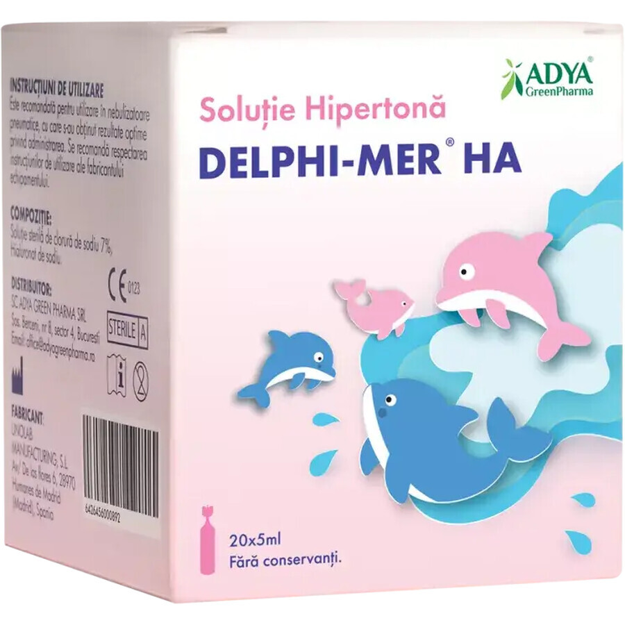 Delphi-Mer HA Sol Hyperton 5ml x 20 - Adya Green Pharma