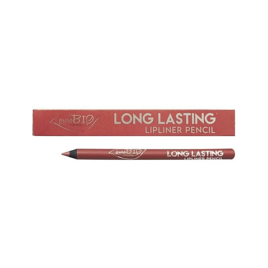 Creion de contur pentru buze Purobio Long Lasting – nr. 08L, nuanță nude caldă