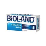 Bioland Vitamina A+D2, 30 cápsulas blandas, Biofarm