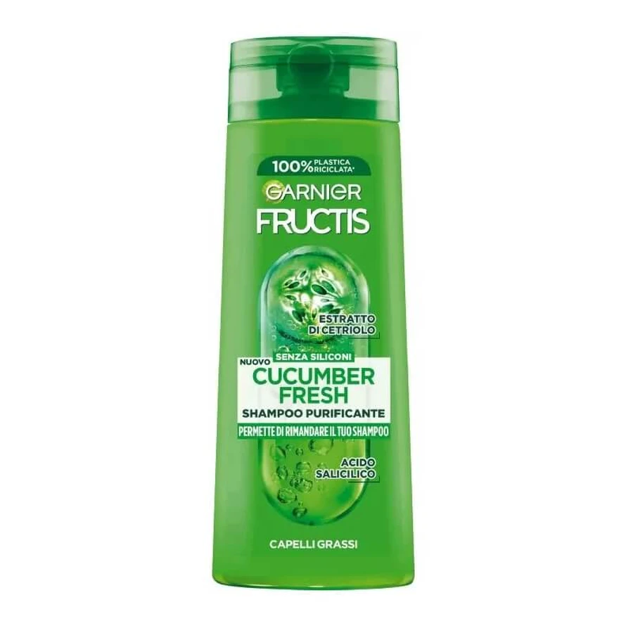 Garnier Fructis Cucumber Fresh - Purifying Shampoo 250 ml