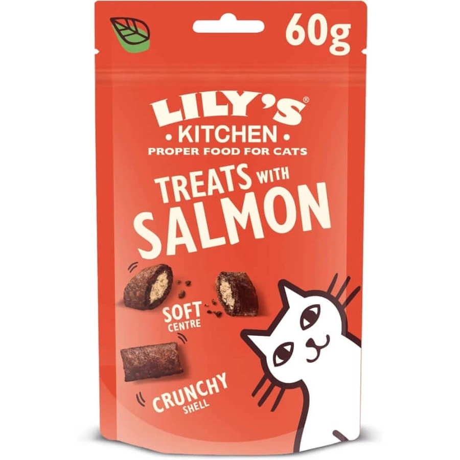 Lily’s Kitchen Treats salmon – gustări cu somon pentru pisici 60 gr 60 gr