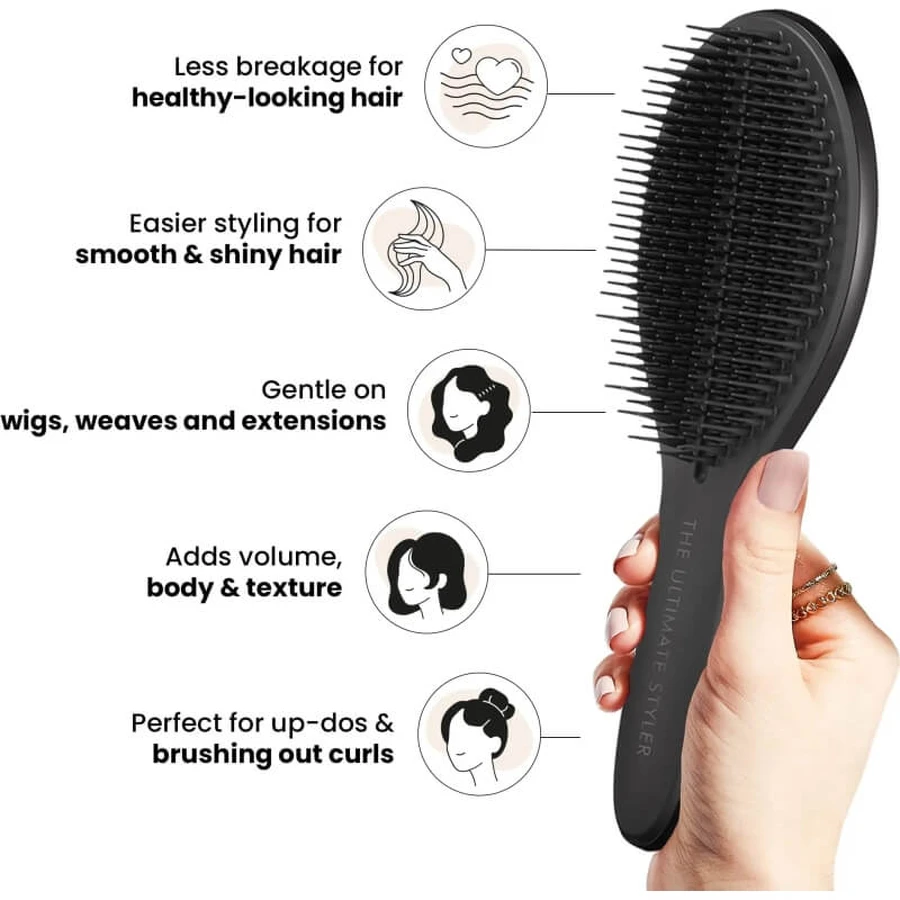 Tangle teezer The ultimate styler - spazzola per l'asciugatura - jet black