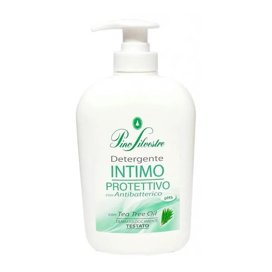 Pino Silvestre Protettivo pH 5 – gel de igienă intimă cu ulei de arbore de ceai, 250 ml
