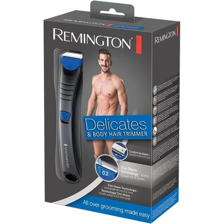 Remington Bht250 – aparat de tuns și ras pentru corp, zona intimă, axile și părul scurt, 0,2 mm