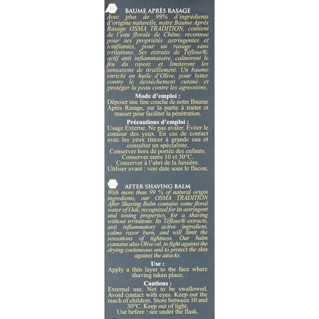 Osma Tradition Balsam după ras 50 ml