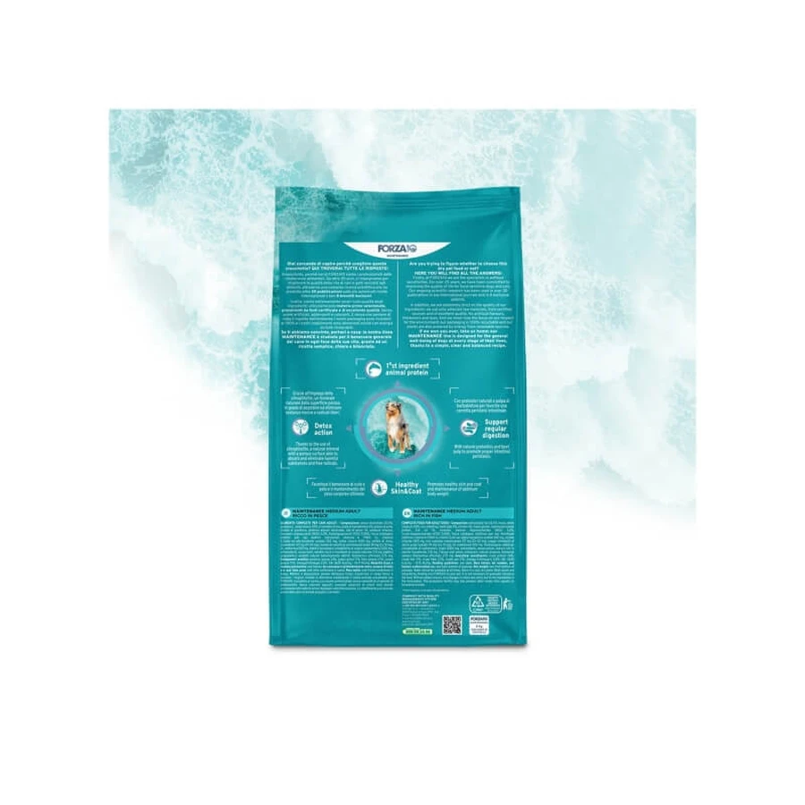 Forza10 Maintenance Medium Adult z rybą – kompletna karma dla psów, 2 kg: ceny i cechy
