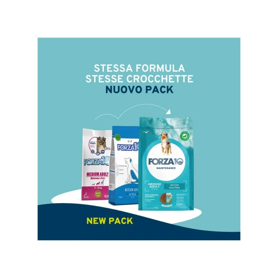 Forza10 Maintenance Medium Adult z rybą – kompletna karma dla psów, 2 kg: ceny i cechy
