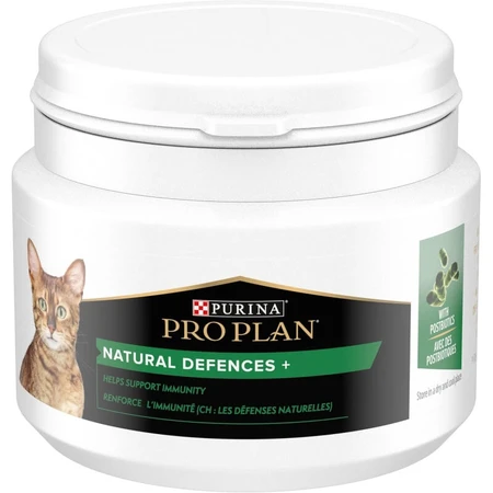 Purina Pro Plan Supplements Natural Defences cu postbiotice pentru pisici adulte, 60 g