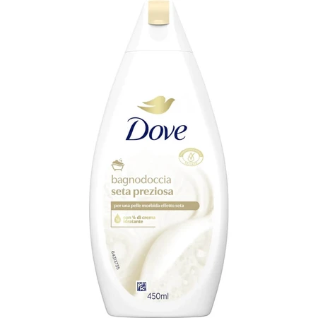 Dove Seta preziosa – gel de duș 450 ml