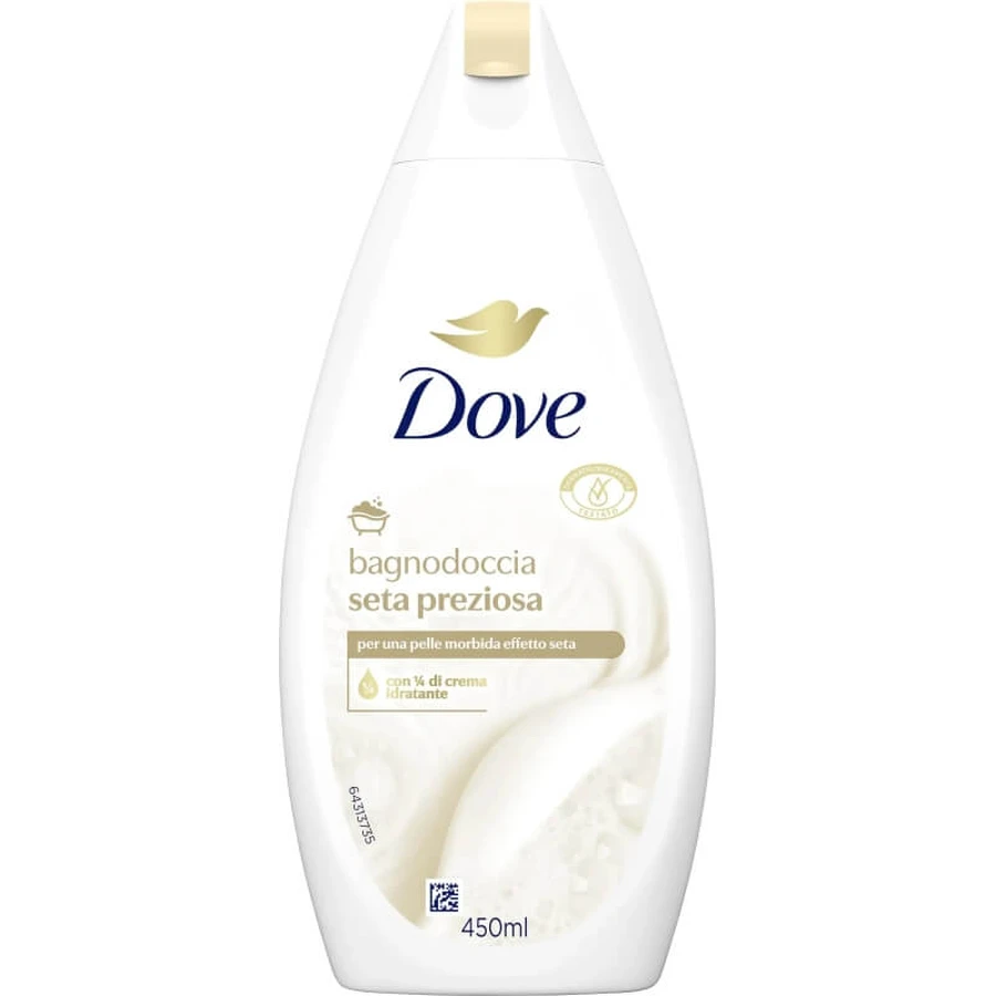 Dove Seta preziosa – gel de duș 450 ml