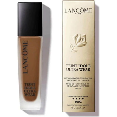 Lancôme Teint Idole Ultra Wear – płynny podkład o efekcie „drugiej skóry” – nr 500C: ceny i cechy