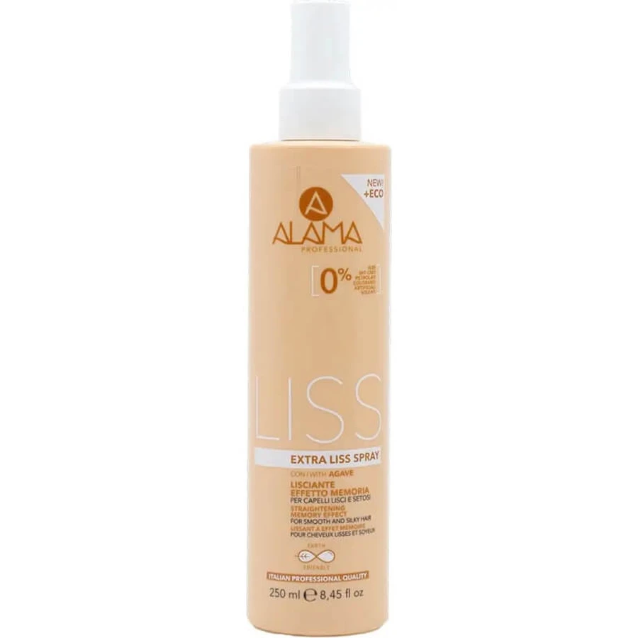 Alama Liss - Memory-Effect Smoothing Spray for Straight, Silky Hair, 250 ml