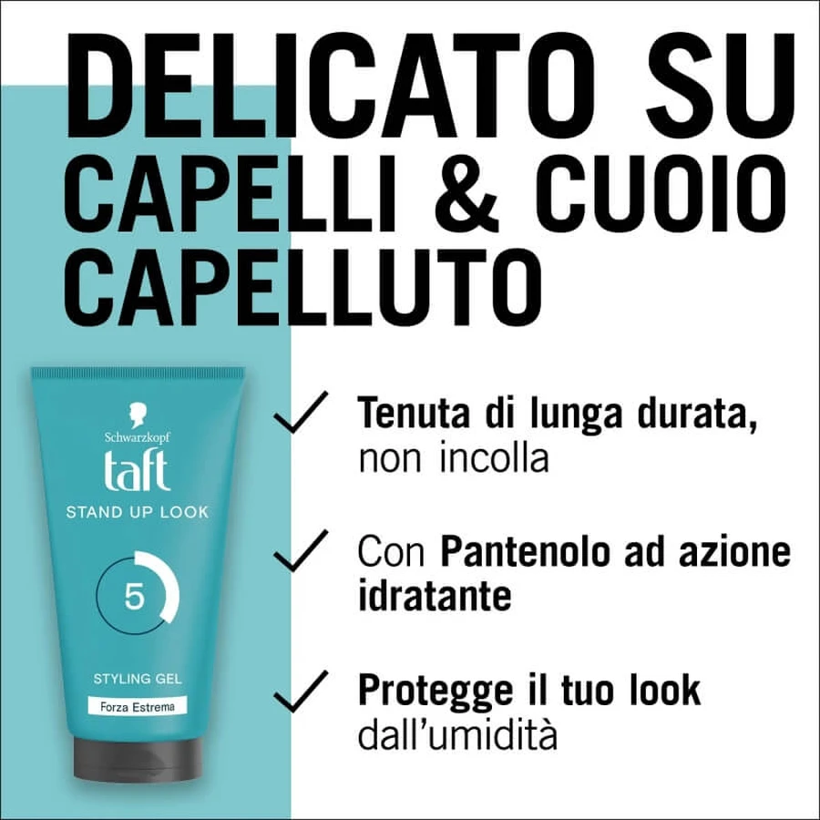 Schwarzkopf Taft Stand Up Look - Gel coiffant 150 ml