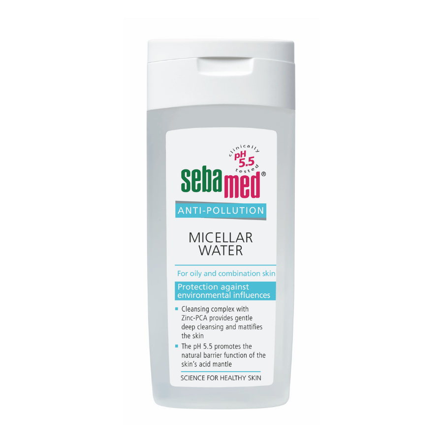 Anti Pollution Micellar Water, Oily and Combination Skin, 200 ml, Sebamed