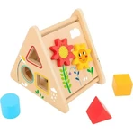 Triángulo de actividades de madera de Tooky Toys, a partir de los 12 meses
