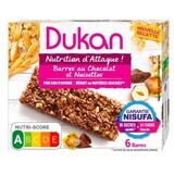 Barritas de avena con chocolate y tartaletas de avellanas, 150 g, Dukan