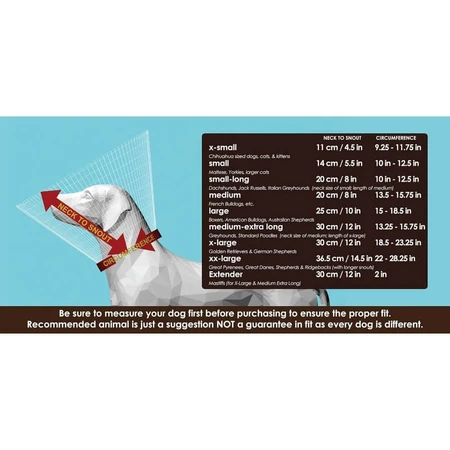 Candioli Comfy cone - collare elisabettiano innovativo morbido riflettente per cane e gatto taglia small 14 cm