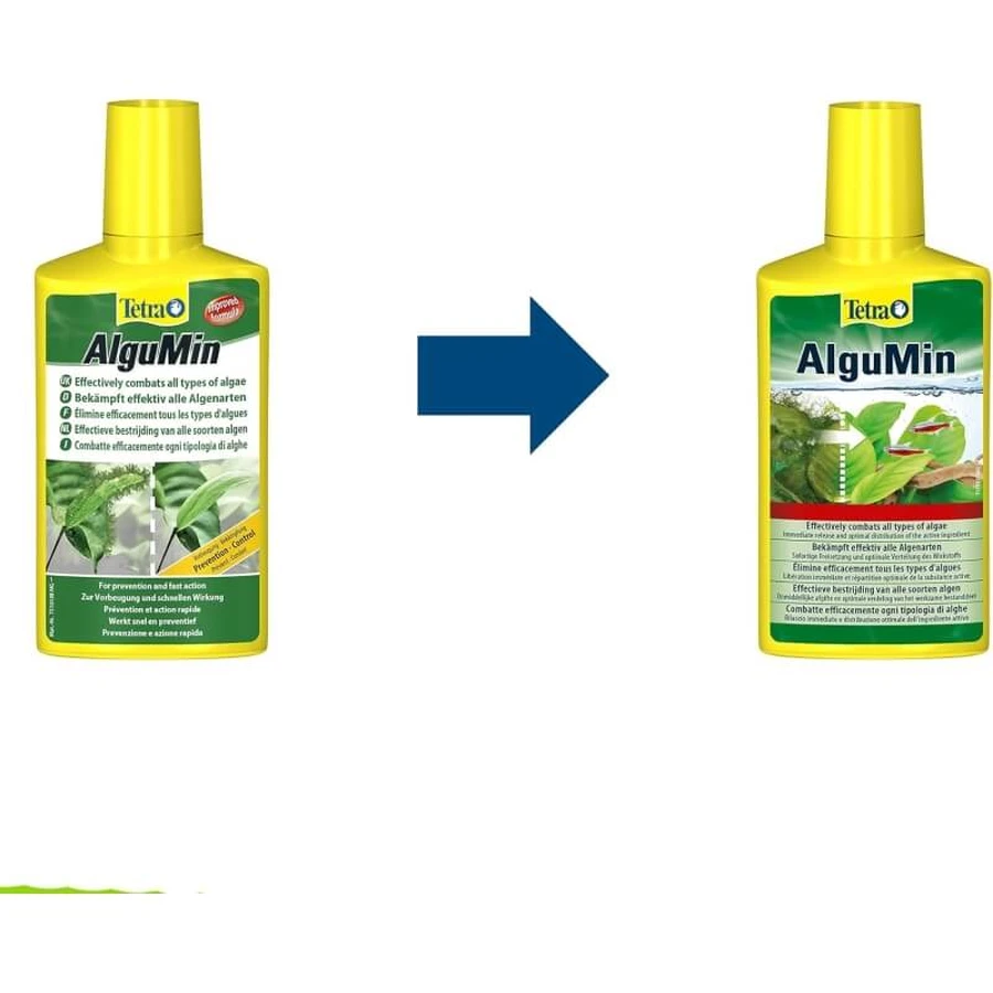 Tetra Algumin - Traitement complet contre les algues pour aquariums d'eau douce, 250 ml