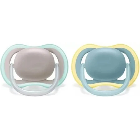 Avent ultra air 18m+ - 2 succhietti in silicone - neutro