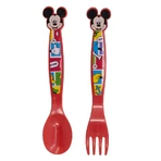 Ensemble Disney Baby Mickey - 2 couverts en plastique