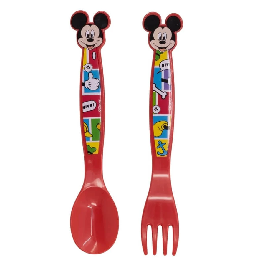 Ensemble Disney Baby Mickey - 2 couverts en plastique