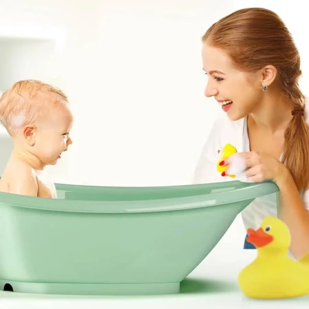 Okbaby Bella - cadă de baie 0-12 luni, albă