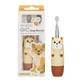 Innogio Gio dog brown – periuță de dinți sonică pentru copii cu cap de periuță luminos