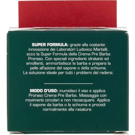 Proraso Refreshing – krem przed goleniem z olejkiem eukaliptusowym i mentolem, 100 ml: ceny i cechy