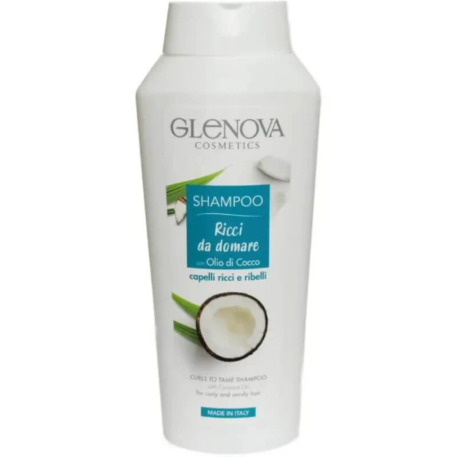 Glenova Ricci da domare - Shampooing pour cheveux bouclés, 300 ml