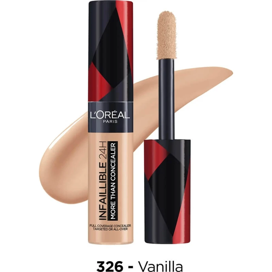 L’Oréal Paris Infaillible More Than Concealer – corector lichid nr. 326 Vanilla