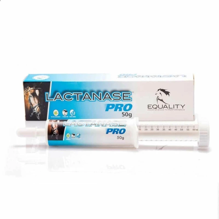 Equality Lactanase Pro Pasta - pienso complementario para caballos, 50 g