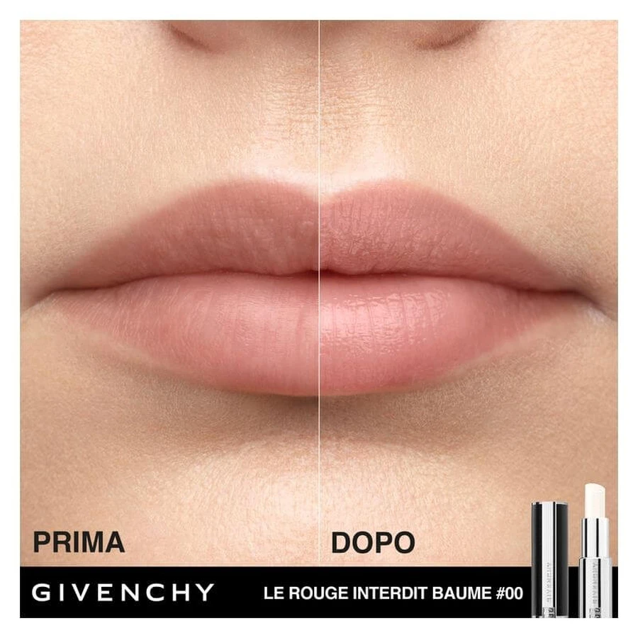 Givenchy Le Rouge Interdit Baume - Transparante, hydraterende lippenbalsem nr. 00