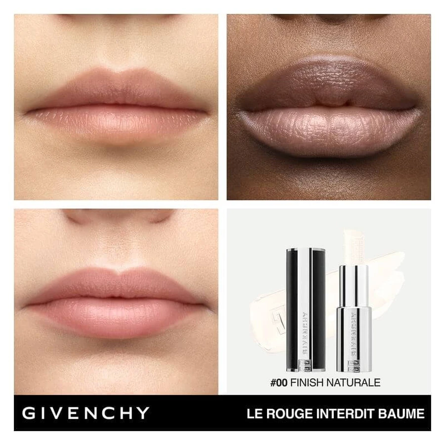 Givenchy Le Rouge Interdit Baume - Transparante, hydraterende lippenbalsem nr. 00