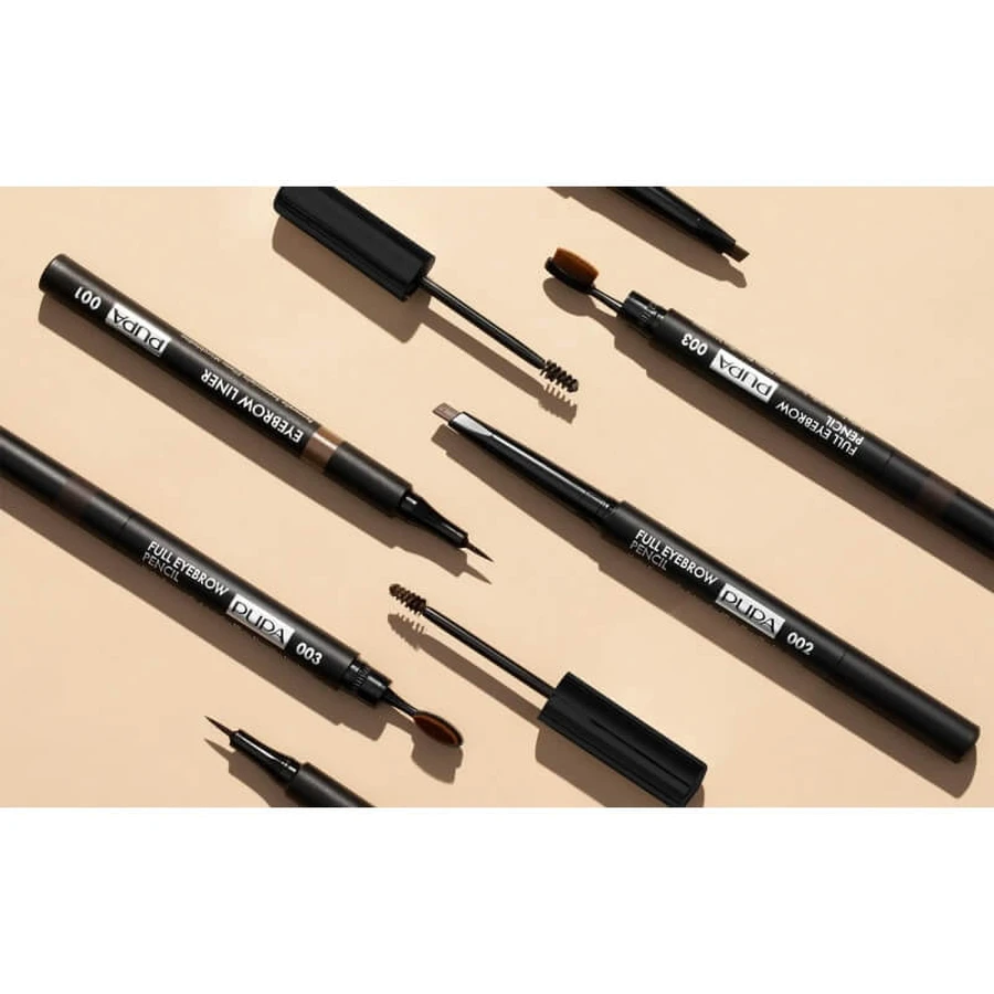 Pupa plump &amp; care eyebrow gel - gel per sopracciglia n. 003 dark brown