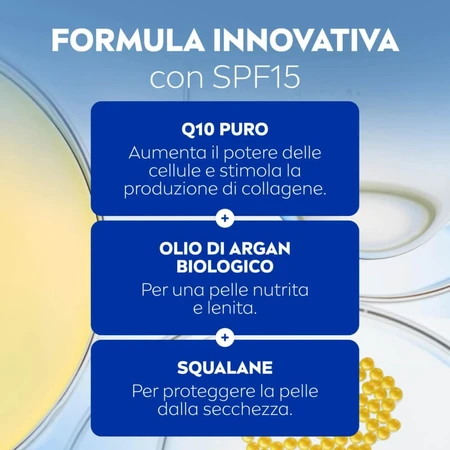Nivea Q10 Extra Nutritiva Antirrasgas SPF 15 - Crema de día reparadora profunda 50 ml