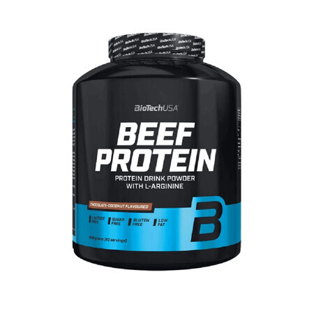 Beef Protein chocolate-coco, 1,8 kg, BioTech USA