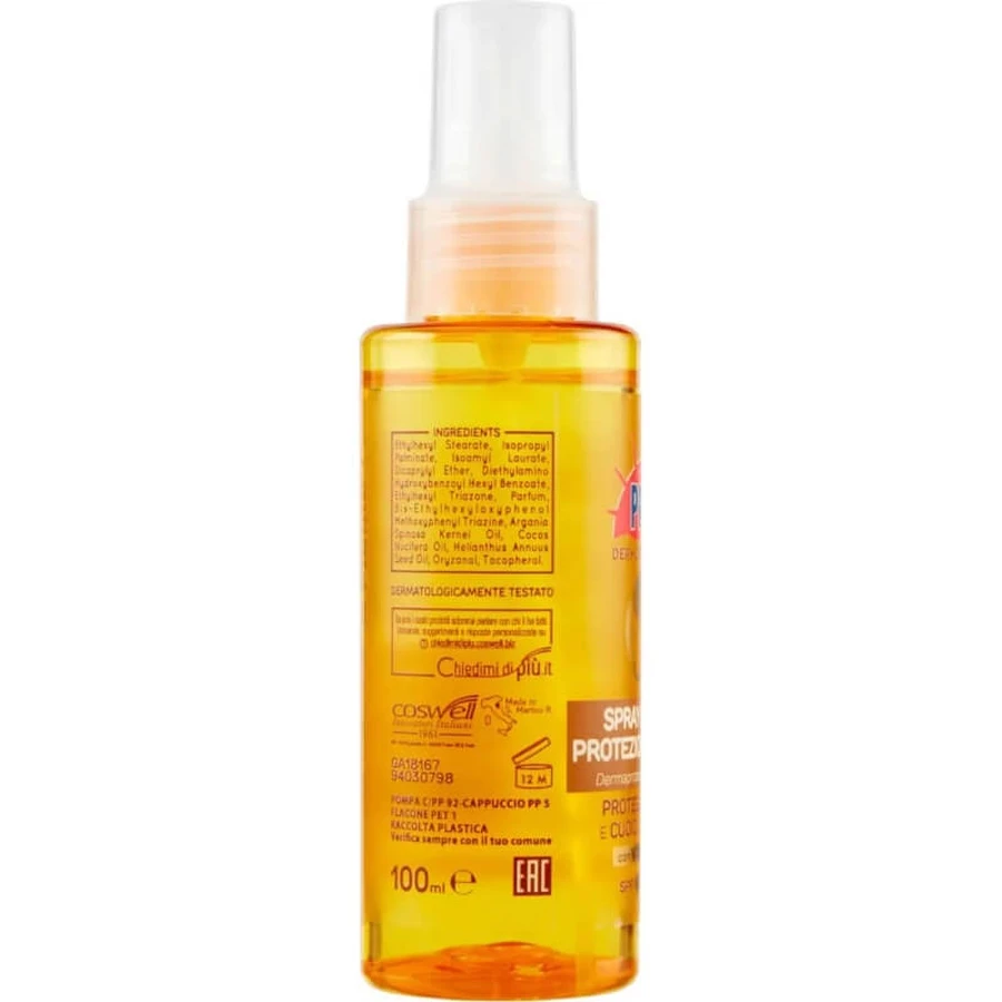 SPF 10 Skin Protection Prep - Spray solaire pour les cheveux 100 ml (étiquette abîmée)