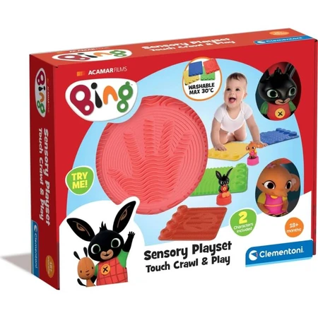 Set de joacă senzorial Clementoni Bing – covor senzorial pentru copii de peste 18 luni
