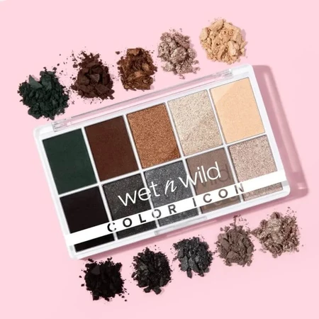 Paleta cieni do powiek Wet n Wild Color Icon z 10 kolorami – cienie do powiek nr 4076e „Lights Off”: ceny i cechy