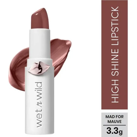 Wet n Wild Mega Last High-Shine Lip Color – błyszcząca pomadka – Mad for Mauve: ceny i cechy