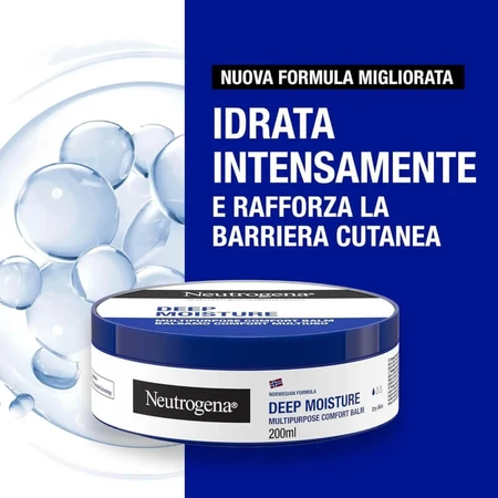 Neutrogena Deep Moisture - Après-shampoing polyvalent et apaisant, 200 ml
