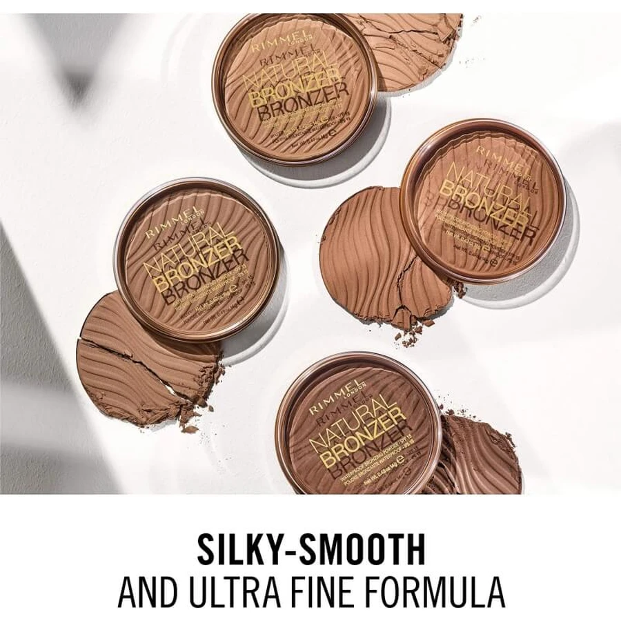 Rimmel Natural Bronzer - Compact bruiningspoeder nr. 002 Sunbronze