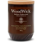 Woodwick Tomate, Feuilles de tomate et Basilic - Grande bougie parfumée, 368 g