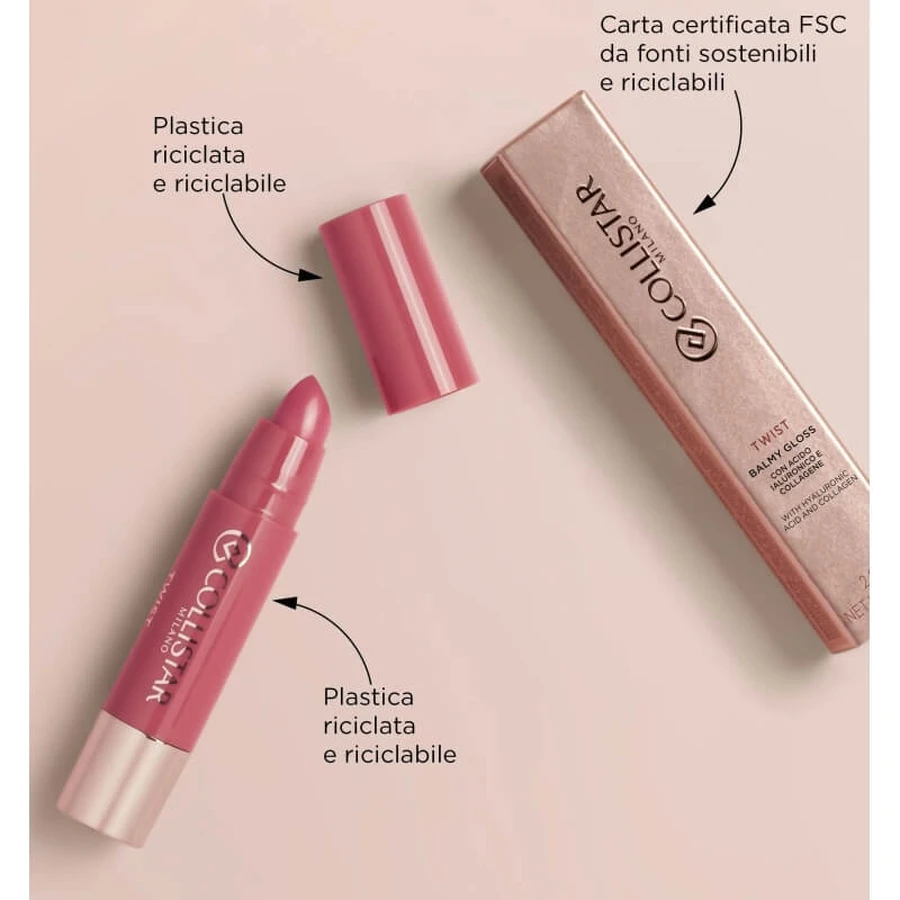 Collistar Twist Balmy Gloss nr 214 Burgundy: ceny i cechy