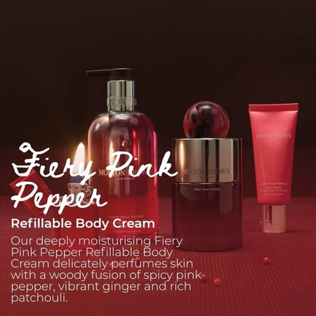 Crema corporal Fiery Pink Pepper de Molton Brown, 200 ml