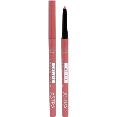 Astra outline waterproof lip pencil - matita labbra retraibile n. 02 think pink