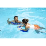 Goliath Hydro Pod - Asiento hinchable para la piscina y actividades acuáticas, azul, a partir de 6 años