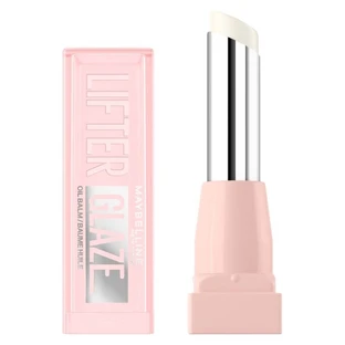 Maybelline Lifter Glaze Oil Balm – Feuchtigkeitsspendender Lippenbalsam mit glänzendem Finish, Nr. 001 Clear Crave