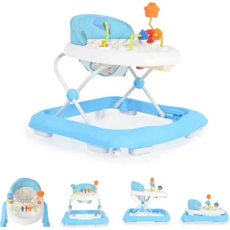 Cangaroo Eko - Trotteur pour enfants à partir de 6 mois - Bleu